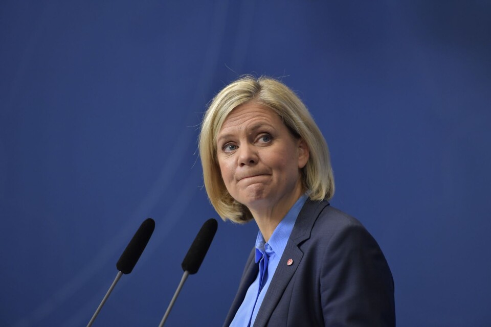 Vårbudget. Finansminister Magdalena Andersson (S) presenterar nya satsningar.