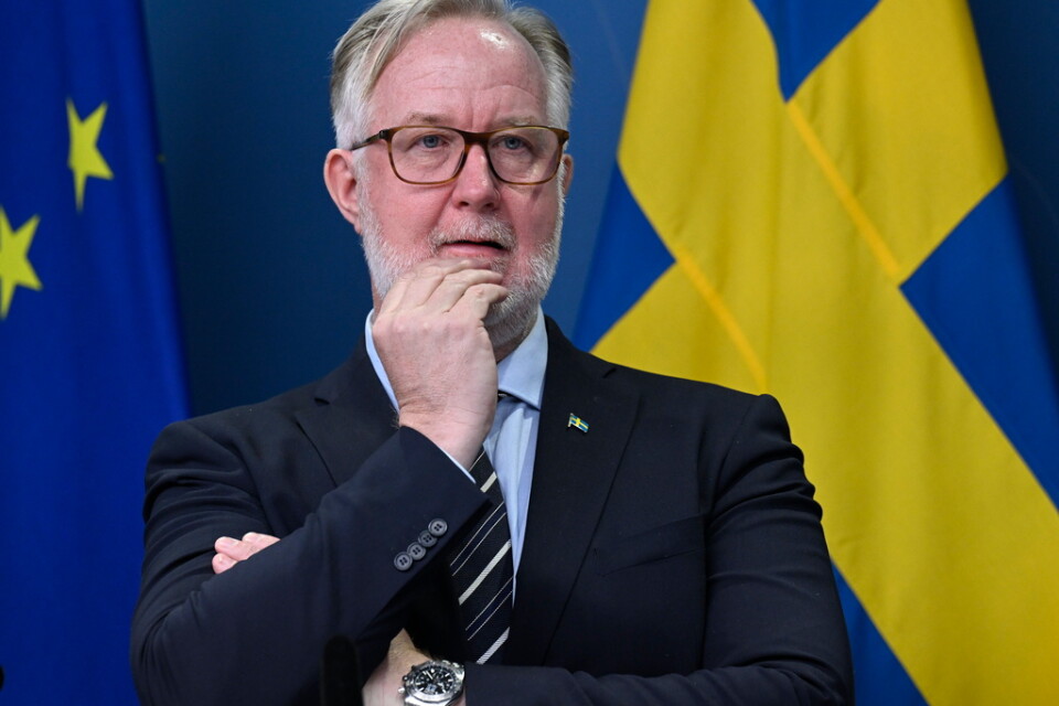 Arbetsmarknads- och integrationsminister Johan Pehrson (L).