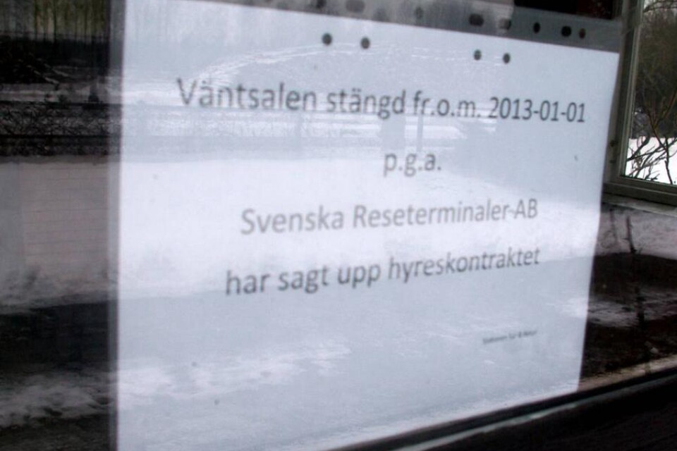 Svenska Reseterminaler har slutat hyra.