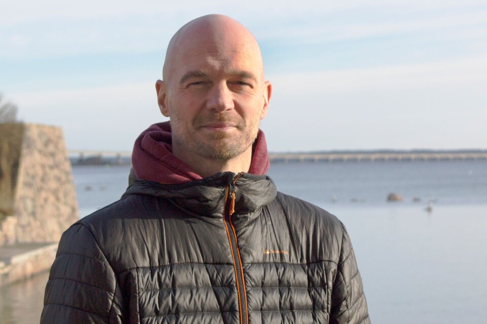 Tobias Borger, länsfiskekonsult på Länsstyrelsen Kalmar län