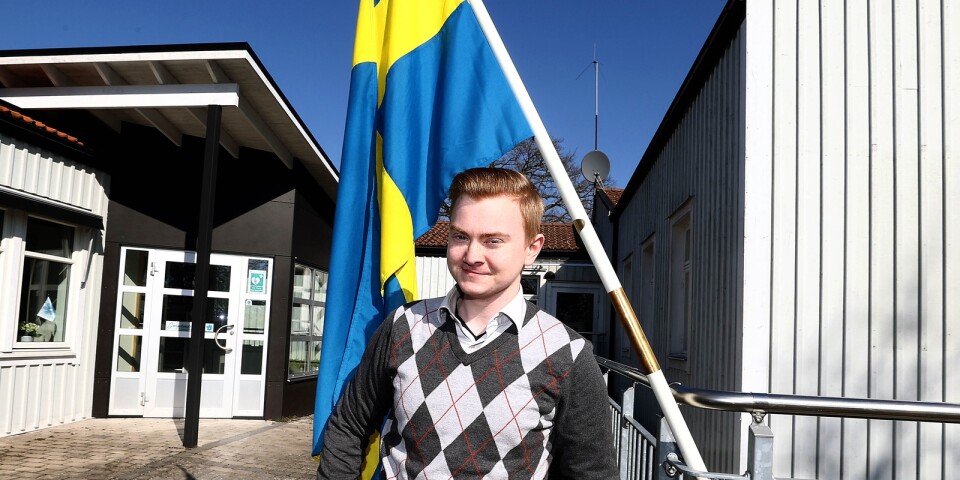 19-åring är SD:s nya toppnamn i Kalmar: ”Roligt att vara yngst”