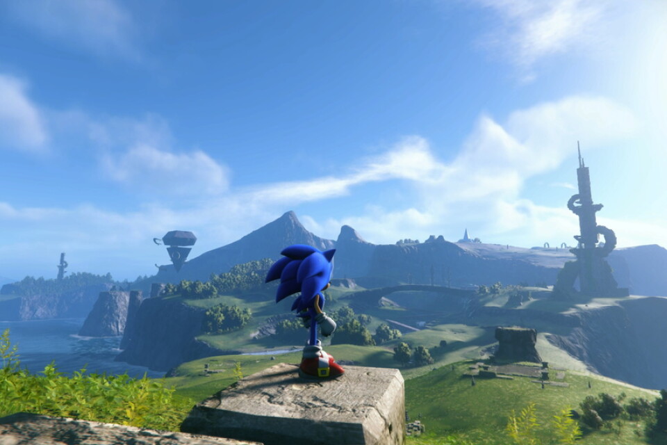 Sonic har en del att grubbla på. Pressbild.