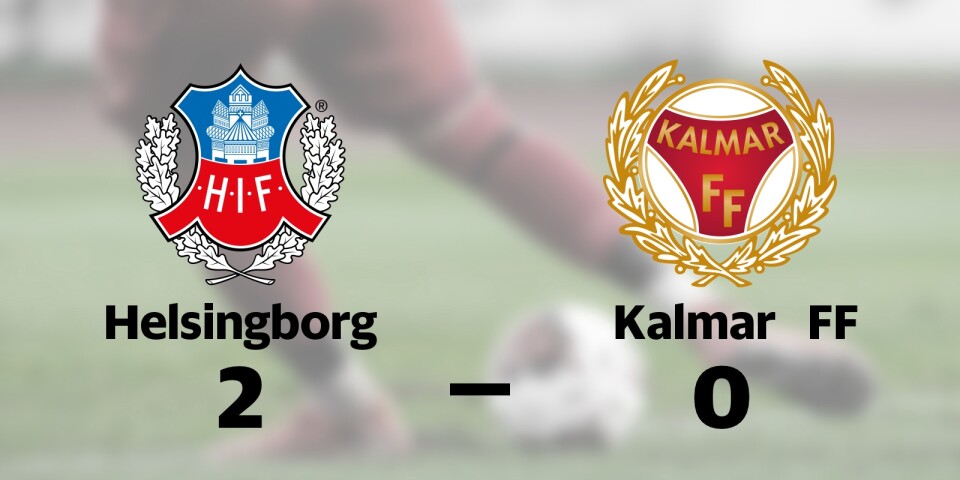 Seger för Helsingborg i toppmötet med Kalmar FF