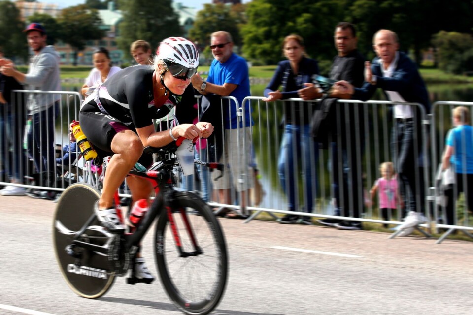 Emma Igelström på Ironman 2016.