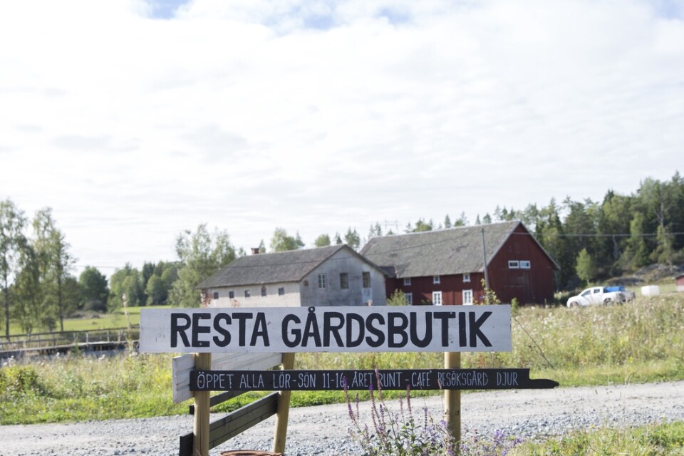 Resta gård är en av flera gårdar som deltar i Fjärdhundralands matrunda.