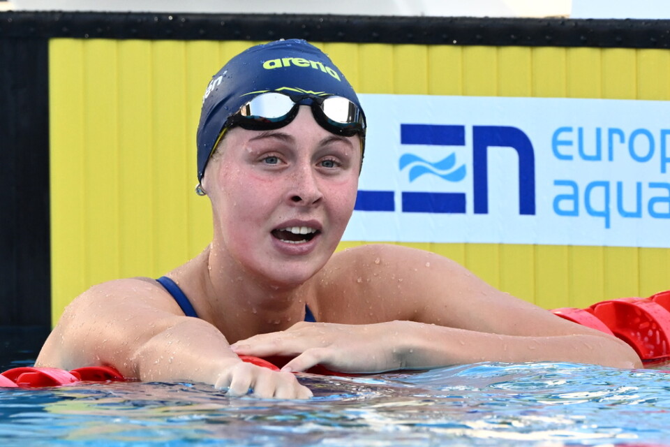 Sophie Hansson gick till final på 50 meter bröstsim.