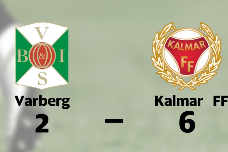 Seger för Kalmar FF borta mot Varberg