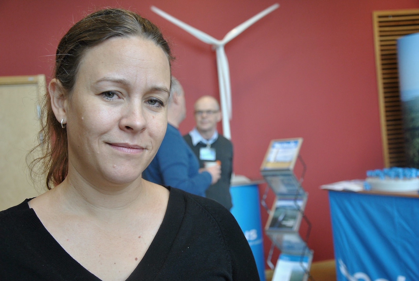 Maria Wetterstrand, grön debattör, tror att samhället kan klara den hotande klimatsituationen. Foto: Maja Ö Andersson