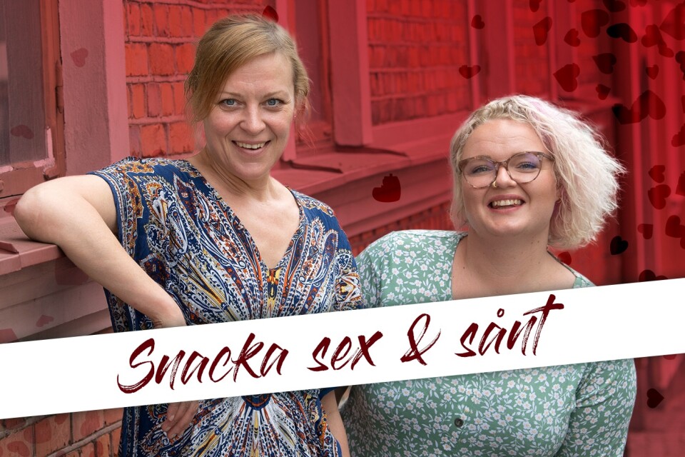 Sandra Fonnisson, reporter på BLT och Angelica Glanthon sexterapeut snackar igenom den första säsongen av podcasten.