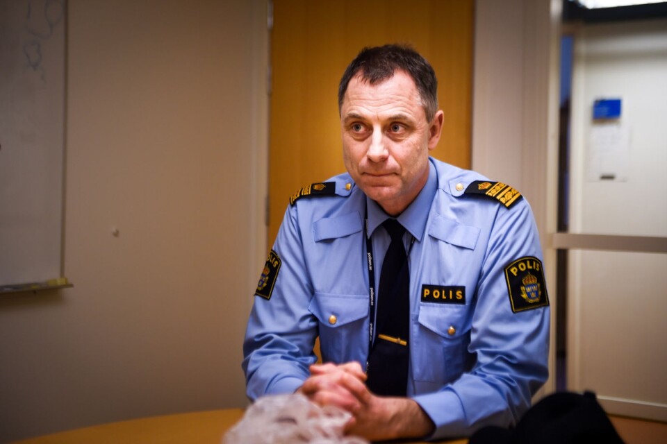 "If we can deter one young person from trying out drugs, it’s worth it," says Anders Olofsson, Head of Local Police in Kristianstad