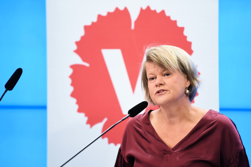 Vänsterpartiets ekonomiskpolitiska talesperson Ulla Andersson. Arkivbild.