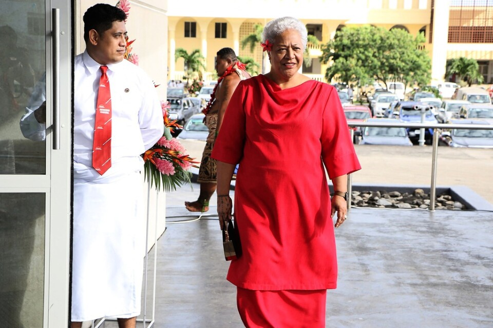 Fiame Naomi Mata'afa har brutit många tabun i Samoa – och nu kan hon bli önationens första kvinnliga premiärminister.