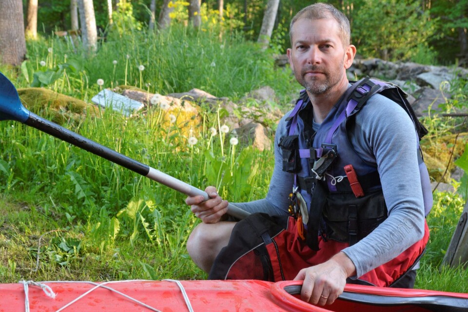 På tio dygn avverkade han 42 mil ensam i kanot. ”En fantastisk naturupplevelse” säger Conny Pålsson.