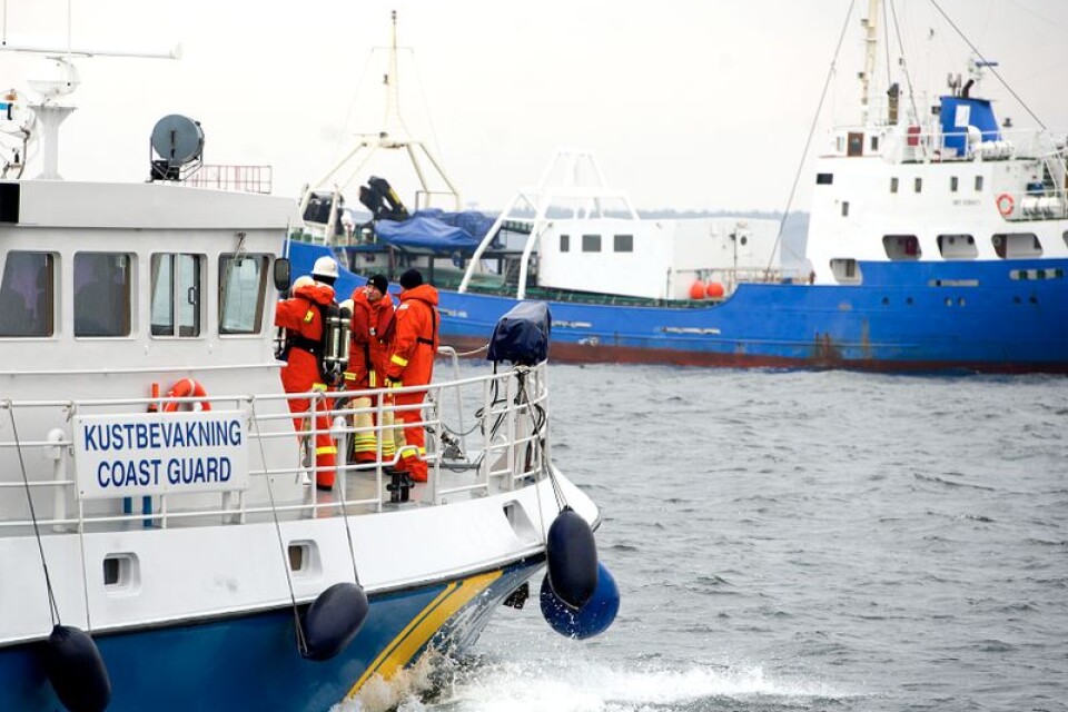 Kustbevakningen gör regelbundet kontroller av nykterheten bland yrkestrafiken till sjöss. De flesta går fria.
