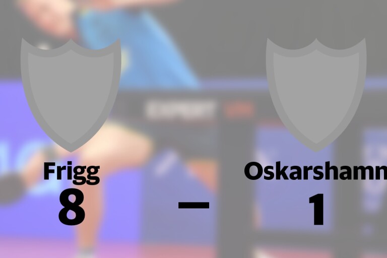 Frigg vann lätt hemma mot Oskarshamn