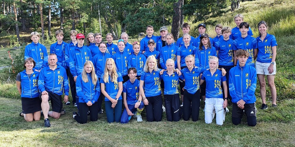 Blekinges unga löpare i kamp med hela Götaland