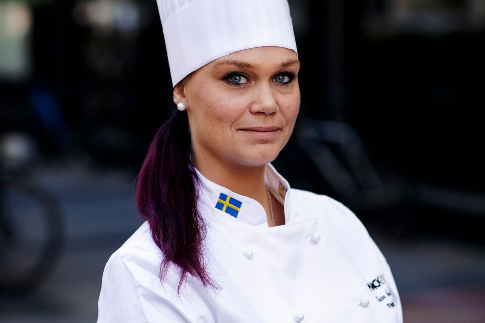 Erica Andersson, Ystad, Möllers café, var en av dem finalister i Mack-SM med Gimmechurri. Dessvärre blev det ingen segerplats.