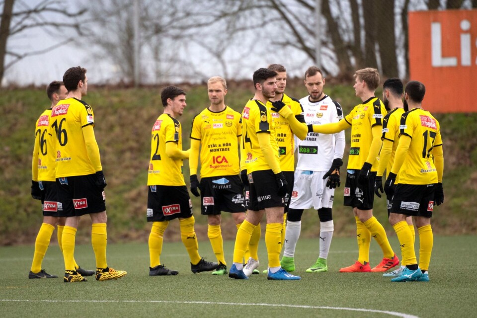 Mjällby Maif – FK Karlskrona, FOTBOLL, Mjällby AIF:a första träningsmatch,