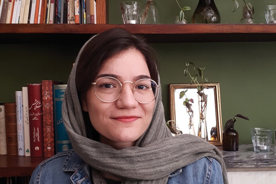 Maryam Tahmasebi är den iranska illustratören bakom bilderna i ”Tomhet”.