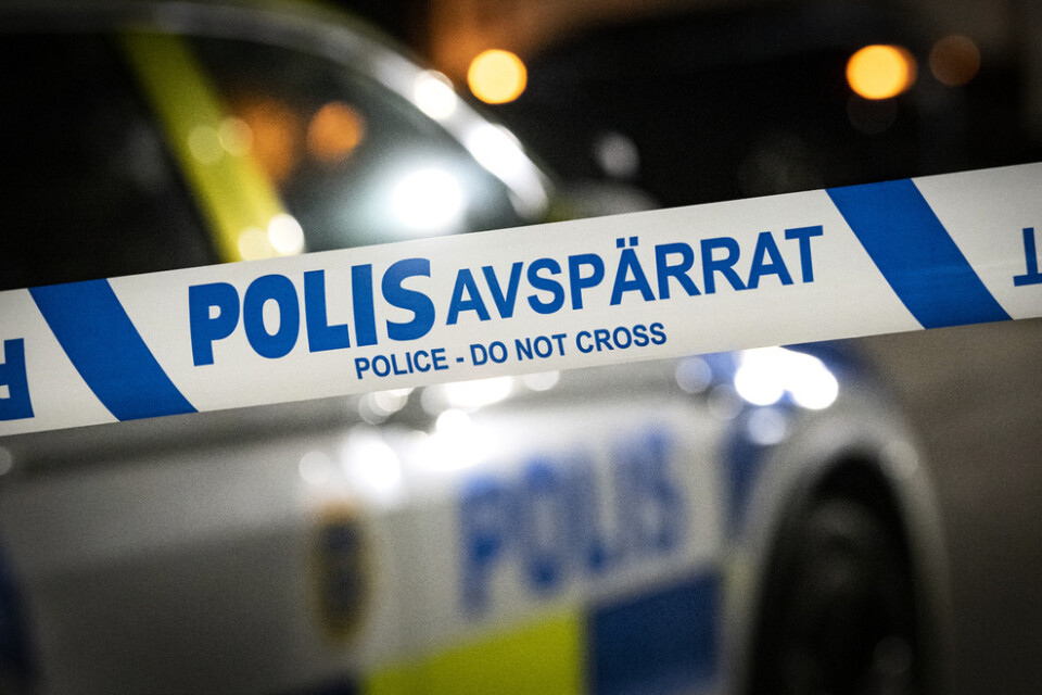 Polisen utreder en förmodad knivskärning i Lidköping som mordförsök. Arkivbild.