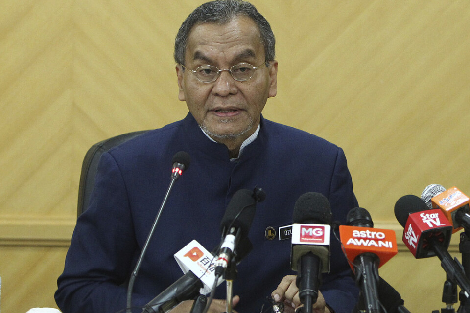Malaysias hälsominister Dzulkefly Ahmad presenterar det nya förslaget om narkotikalagstiftning.