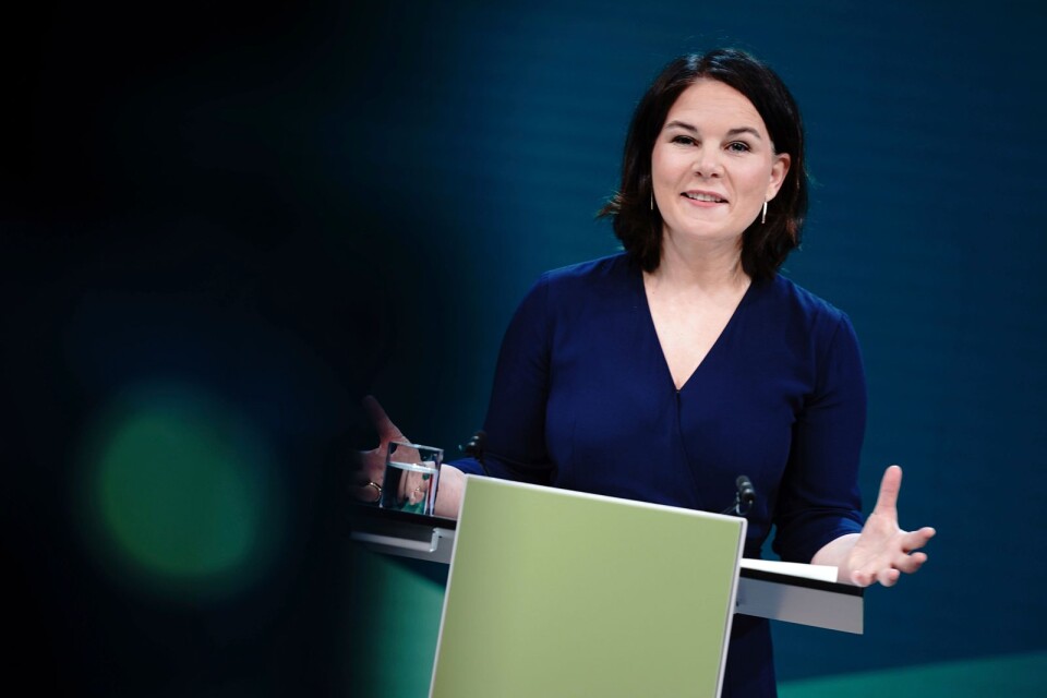 Annalena Baerbock är De grönas förbundskanslerkandidat i Tyskland. För första gången i opinionsledning.