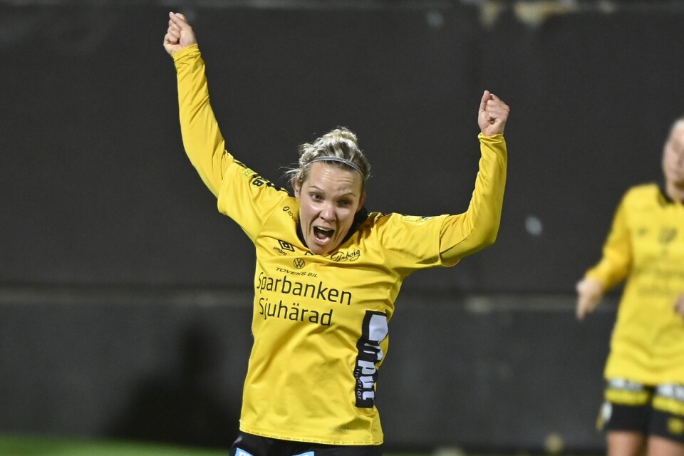 Linda Westberg Carlsson var nyckelspelare i det Elfsborg som vann sin division 2-serie, men föll i kvalet mot ettan. Bland annat gjorde hon boråsarnas enda mål i kvalet.