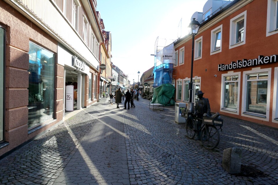Storgatan i Ulricehamn.