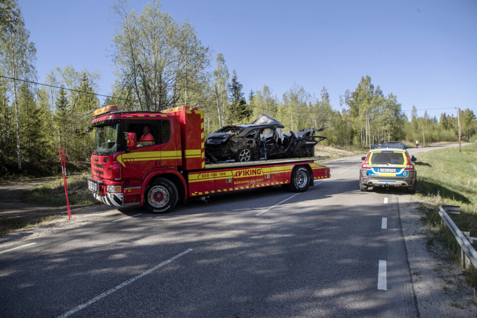Det var inga fel på bilen vid olyckan i Sörfors där fyra pojkar omkom i slutet av maj. Arkivbild.