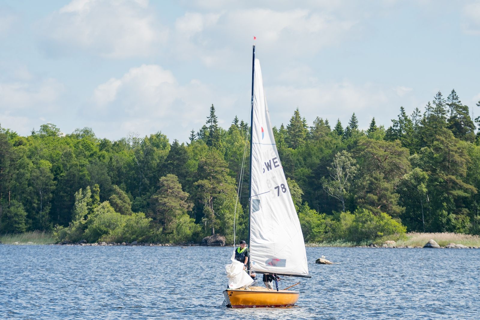 Växjö Kappseglingsklubb dagläger segling 2022