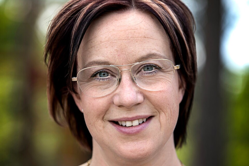 Stihna Johansson Evertsson, distriktsordförande Centerpartiet i Kalmar län.