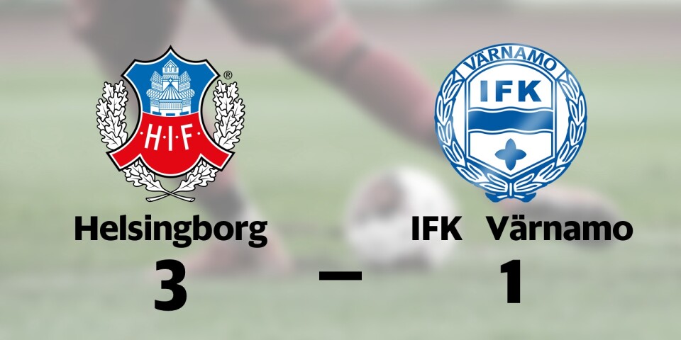 Helsingborg vann hemma mot IFK Värnamo