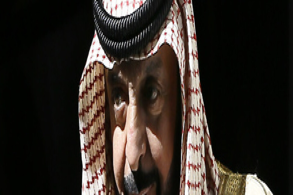 Sheikh Khalifa bin Zayed Al-Nahyan. Arkivbild.