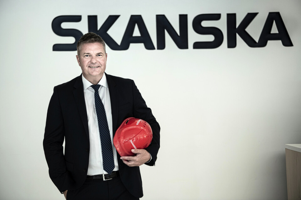 Skanskas vd Anders Danielsson fick lön och olika bonusar på sammanlagt över 28 miljoner kronor i fjol. Arkivbild.