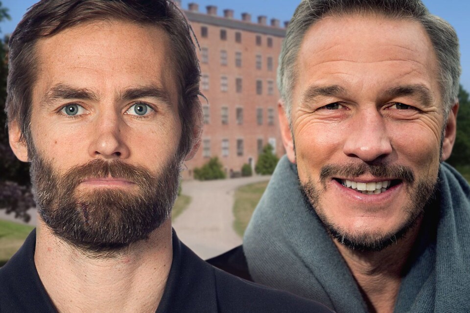 Olof Mellberg och Patrik Andersson kommer till Svaneholm slott.
