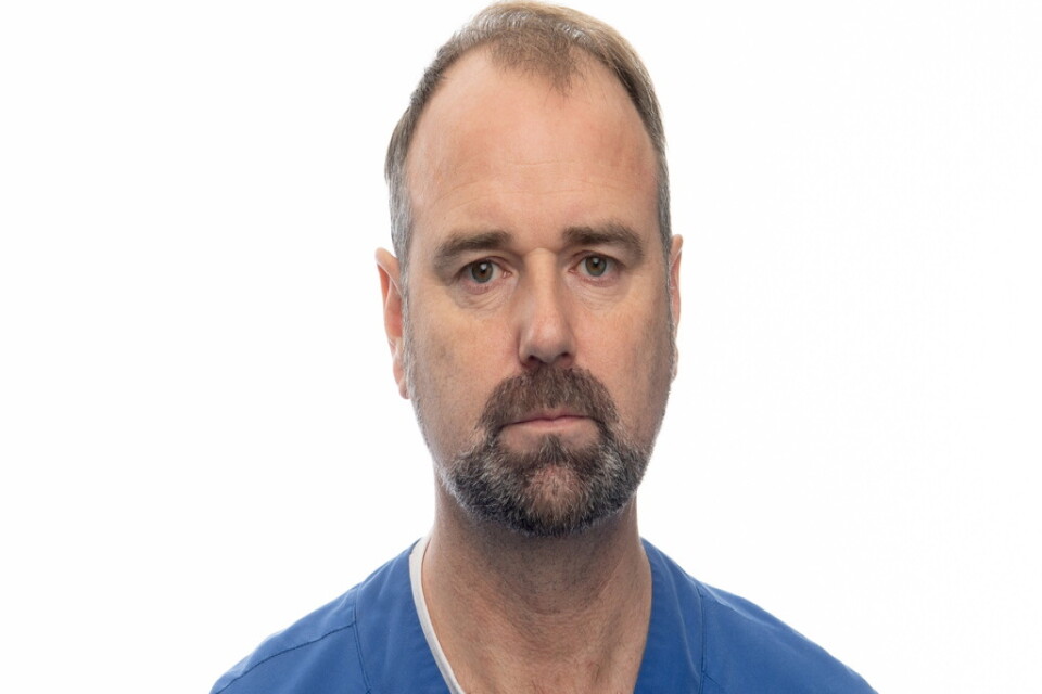 Tobias Carlson, chef för akututvecklingscentrum på Sahlgrenska Universitetssjukhuset.