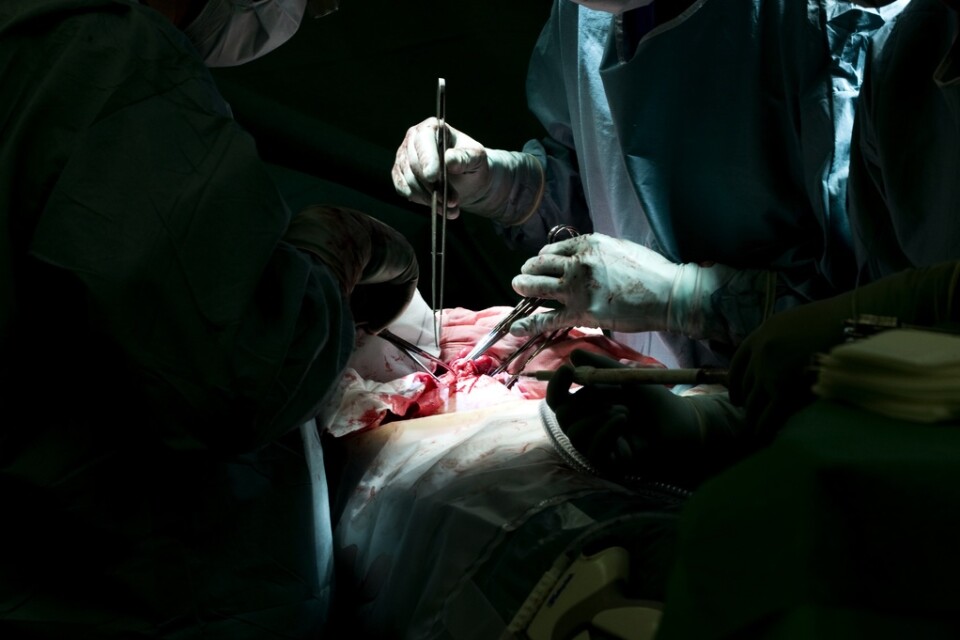 En plastikkirurg blir av med legitimationen. Arkivbild. Operationen på bilden har inte med läkaren att göra.