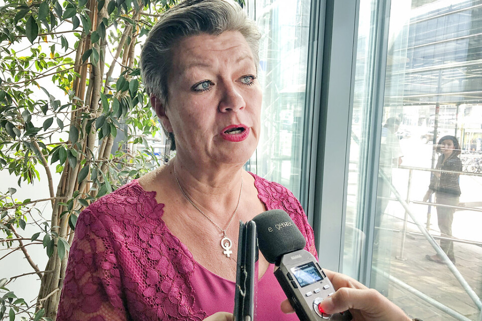 Sveriges tillträdande EU-kommissionär Ylva Johansson (S) var på plats i Bryssel i slutet av augusti.
