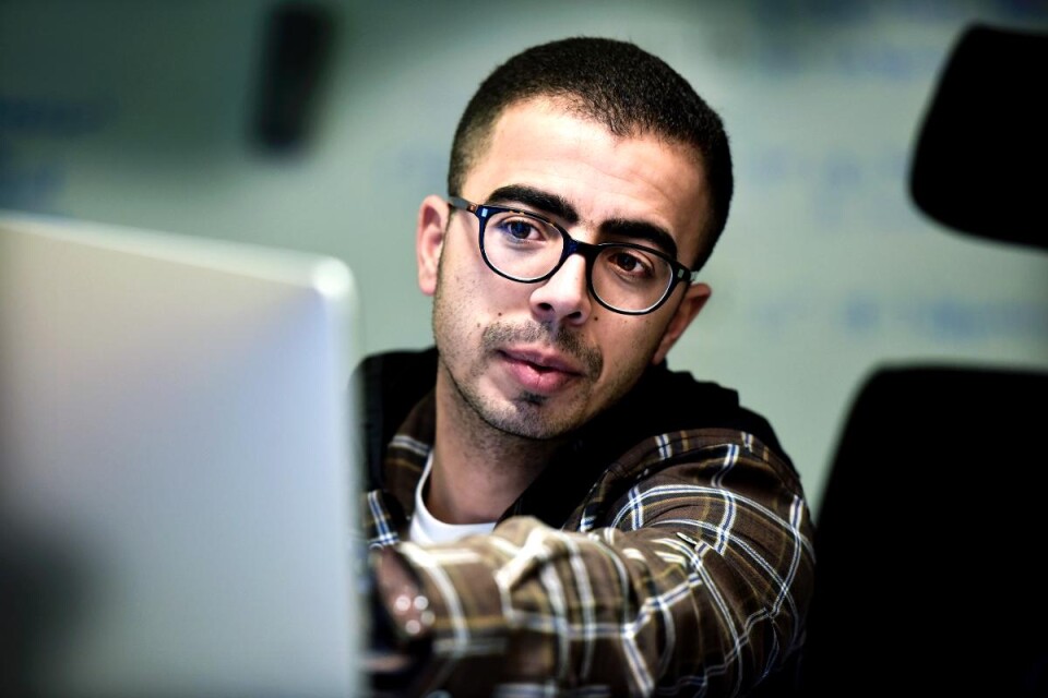 Journalisten Mohamad al Balout var med när Kb Mosaik startade 2016.
