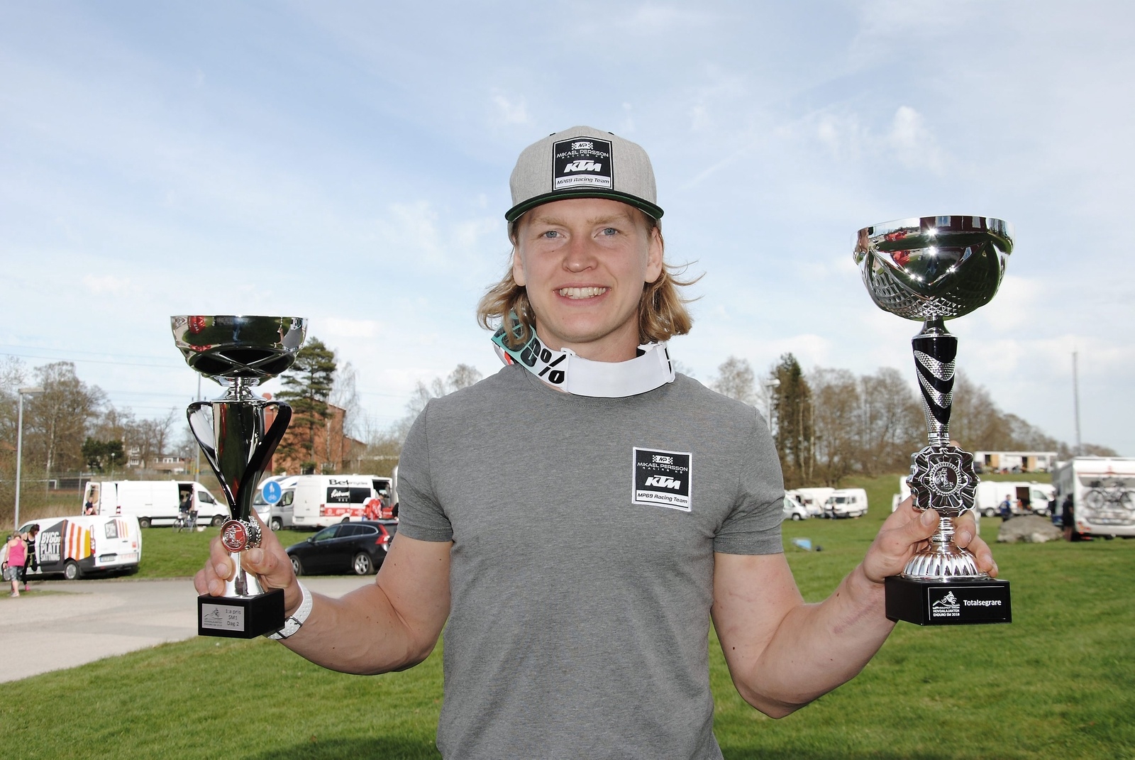 Micke Persson vann söndagens SM-deltävling och Hovdalajakten totalt. Foto: Marika Höghäll