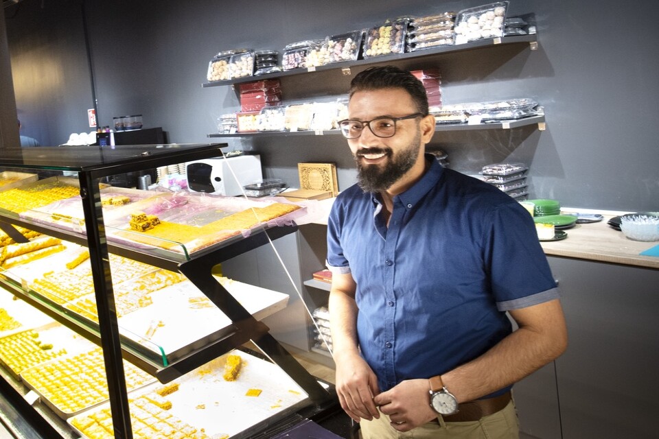 Jafar Khattab opened his café the week before Christmas.