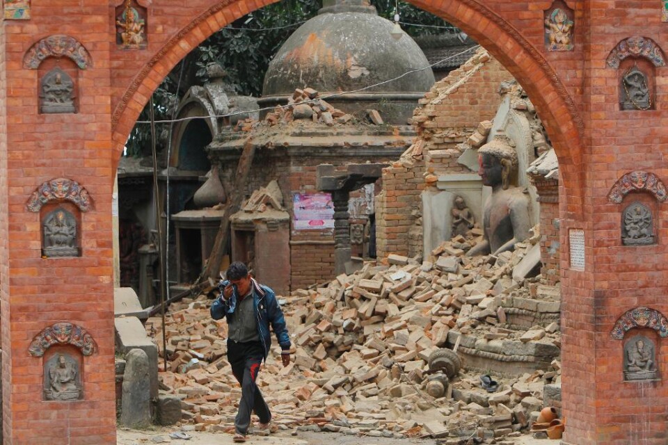 Jordbävningen innebär inte bara en fullständig katastrof för det nepalesiska folket. Det drabbar också landets kulturarv sedan historiska monument och världsarvsklassade byggnader reducerats till högar av bråte. Det en gång så ståtliga tornet Dharahara
