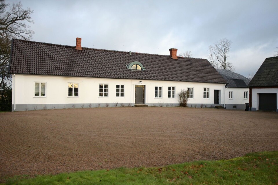 Mariebergs gård från utsidan.