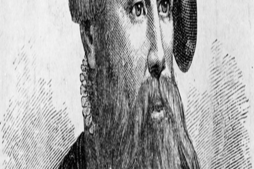 Porträtt av Gustav Vasa.