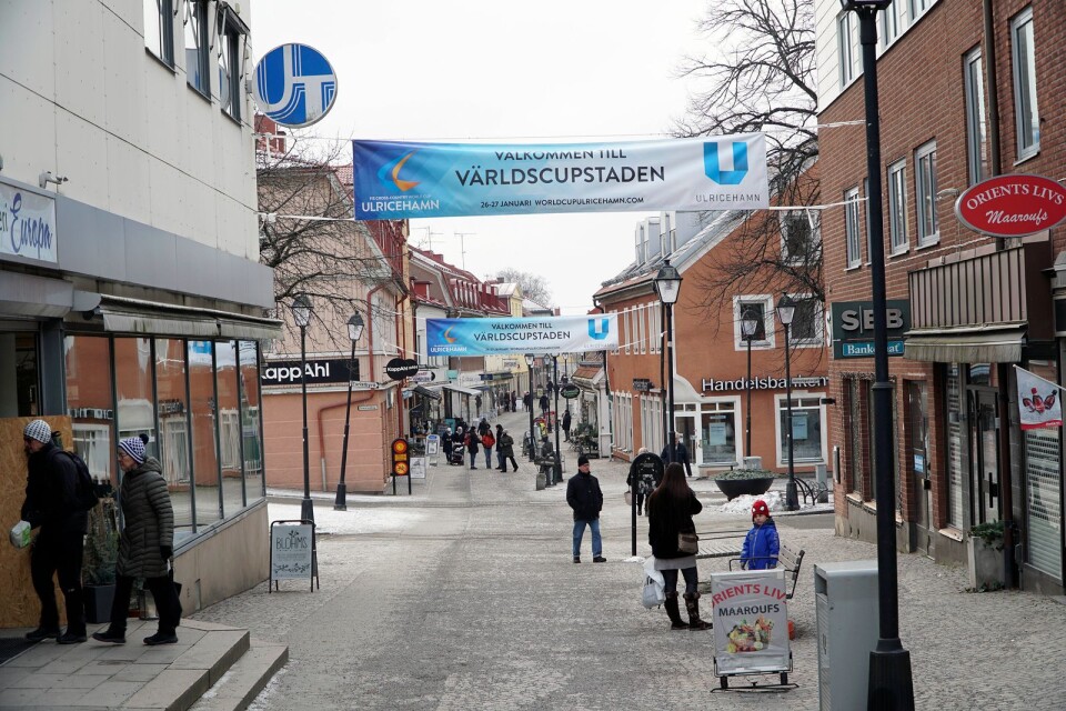 Storgatan i Ulricehamn.