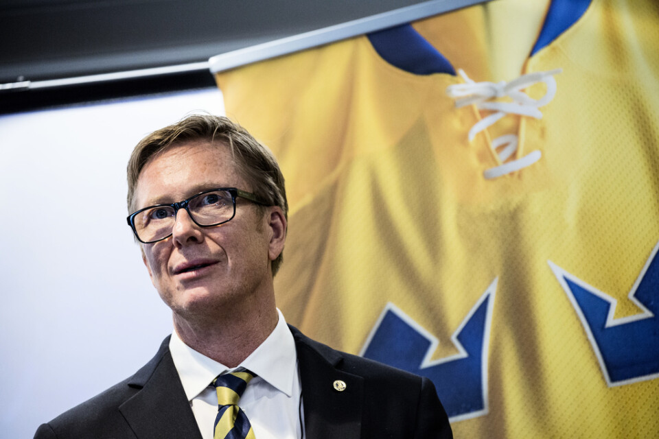 Svenska ishockeyförbundets generalsekreterare Tommy Boustedt. Arkivbild.