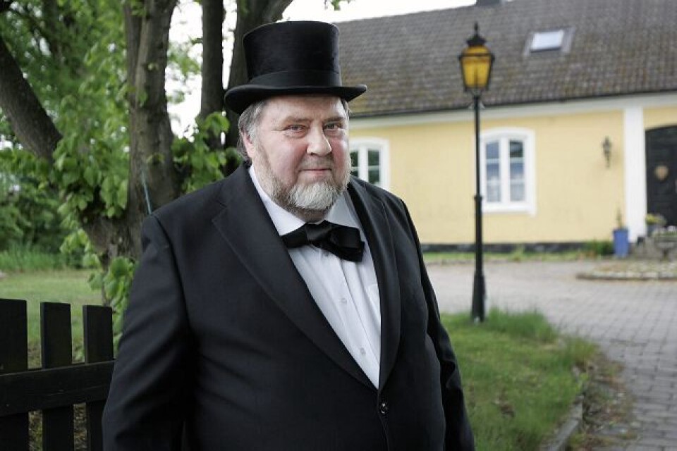 Bertil Nilsson har i sommar haft en viktig roll som provinsialläkaren Gammelin i Hässleholms Teatersällskaps