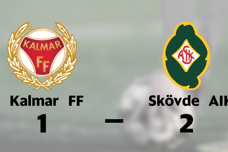Kalmar FF föll hemma mot Skövde AIK