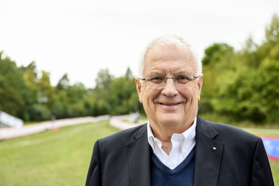 Svein Arne Hansen, ordförande i Europeiska friidrottsförbundet, har avlidit. Arkivbild.