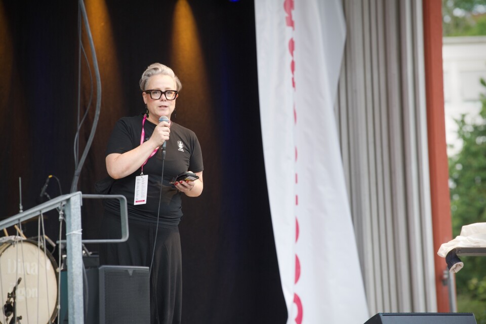 Therese Johansson, projektledare för Scensommar.
